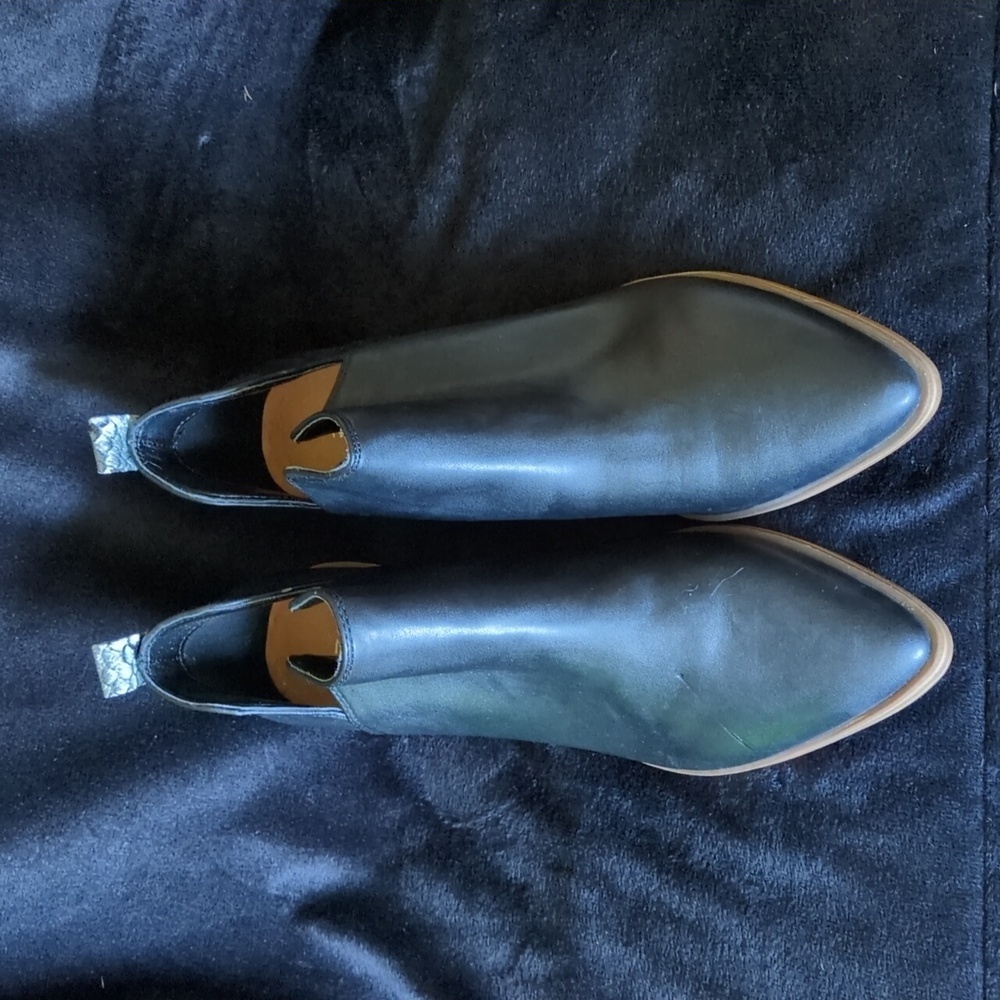 Nine West Pointed Ankle Booties sz 9.5​​​ - Picture 2 of 7